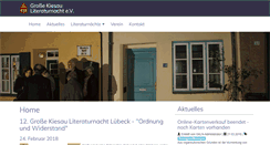 Desktop Screenshot of grosse-kiesau.de